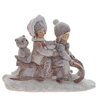 Фигурка декоративная "Дети", L16 W6,5 H12 см