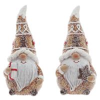 Фигурка декоративная "Гном", L4,5 W4,5 H10,5 см, 2в.