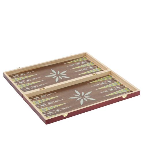 Игра настольная 3 в 1 (нарды, шахматы, шашки), L49 W24,5 H5 см фото 5