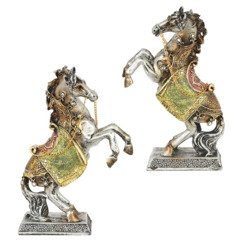 Фигурка декоративная "Лошадь, L17 W7 H24 см, 2в.