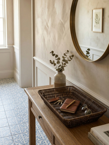 Корзина, L27,5 W20,5 H6 см фото 6