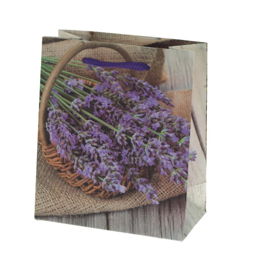 Пакет подарочный (бумага, плотность 210г/м2, блок микс 12шт), L18 W8,5 H24 см, 4в. фото 2