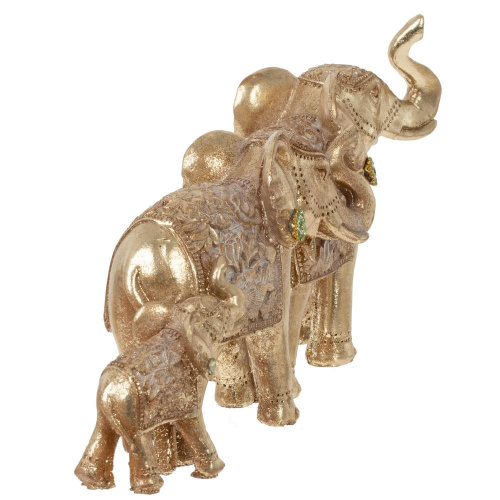 Фигурка декоративная "Слоны", L29 W8 H14 см фото 4