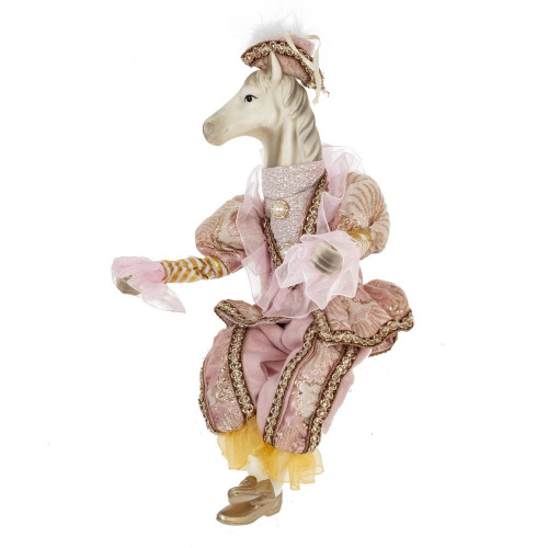 Игрушка набивная подвес "Лошадь", L15 W9 H36/21 см фото 3 Игрушка набивная подвес "Лошадь", L15 W9 H36/21 см фото 3