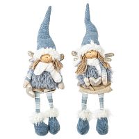 Игрушка набивная "Ангел", L13 W13 H58/26 см, 2в.