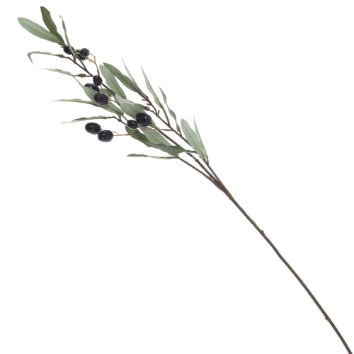 Ветка искусственная "Олива", L11 W11 H90 см фото 3