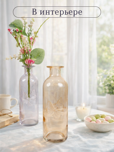 Набор из 2-х ваз, 250 мл, L5 W5,5 H16,5 см фото 4