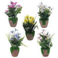 Цветочная композиция, L12 W12 H25 см, 5в.