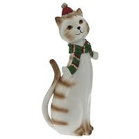 Фигурка декоративная "Кошка", L11 W8 H25 см