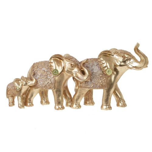 Фигурка декоративная "Слоны", L29 W8 H14 см