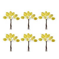 Набор из 6-ти изделий декоративных "Яйца пасхальные", L17 W3 H18/10 см