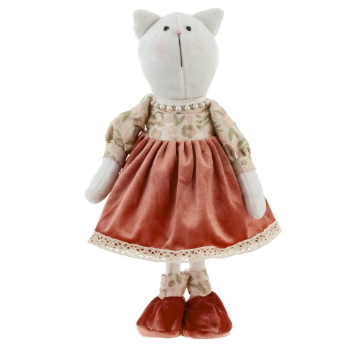 Игрушка набивная "Кот/Кошка", L16 W11,5 H36 см, 2в. фото 6 Игрушка набивная "Кот/Кошка", L16 W11,5 H36 см, 2в. фото 6