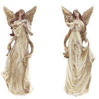 Фигурка декоративная "Ангел", L8,5 W6,5 H22,5 см, 2в.