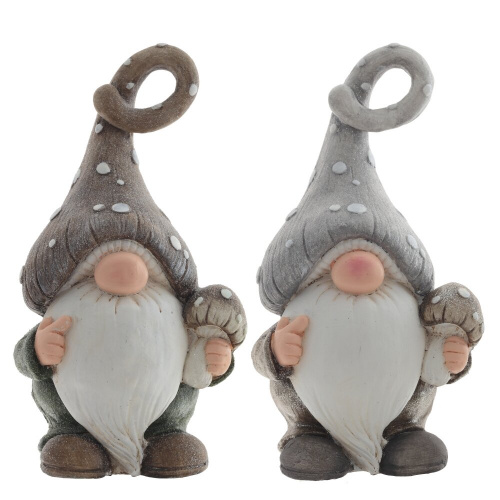 Фигурка декоративная "Гном", L22 W17 H41 см, 2в.