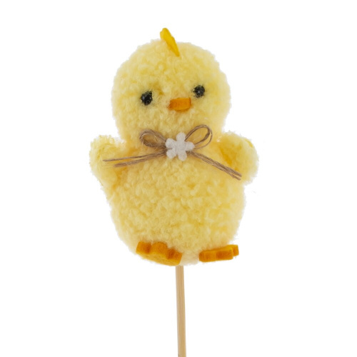 Изделие декоративное (вставка) "Цыпленок" (блок 12шт) (6*4,5*8), L6 W4,5 H32 см, 2в. фото 5