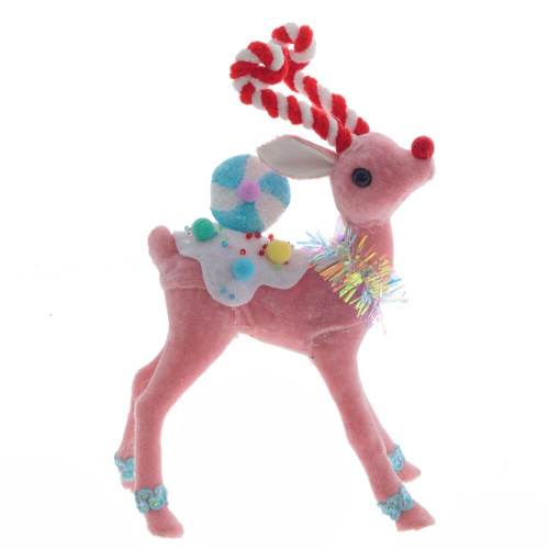 Фигурка декоративная "Олень", L14 W8 H21 см, 2в. фото 2