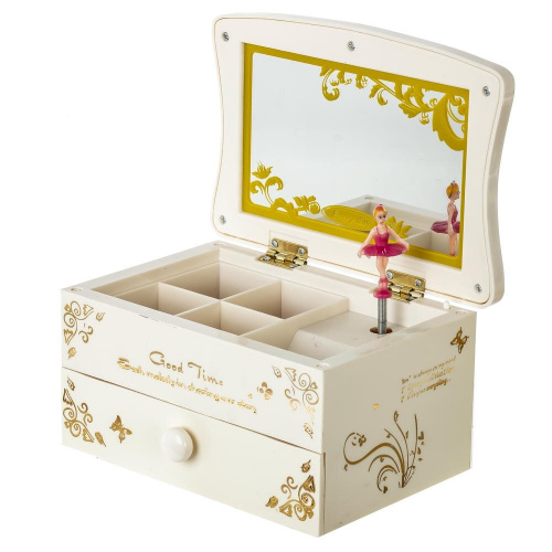 Шкатулка для украшений (музык.), L16 W11 H20 см фото 5 Шкатулка для украшений (музык.), L16 W11 H20 см фото 5