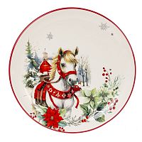 Тарелка "Лошадь", L25,5 W25,5 H2,5 см