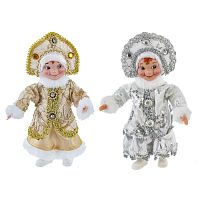 Игрушка набивная "Снегурочка", L13 W5 H20 см Игрушка набивная "Снегурочка", L13 W5 H20 см