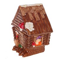 Конфетница "Избушка",1600 мл, L22,5 W17 H26 см