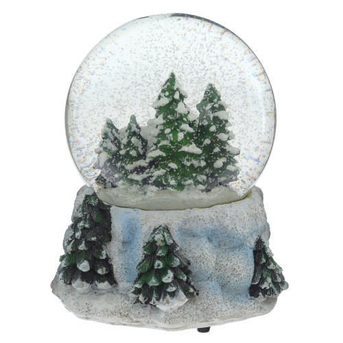 Фигурка декоративная в стекл. шаре с муз. "Домик", D10; L12,7 W12 H15,4  см, 2в. фото 5 Фигурка декоративная в стекл. шаре с муз. "Домик", D10; L12,7 W12 H15,4  см, 2в. фото 5