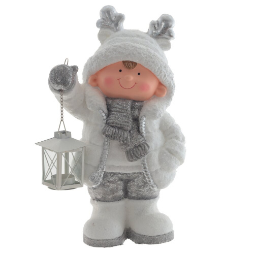 Фигурка декоративная "Мальчик", L26 W19 H40 см, 2в. фото 2