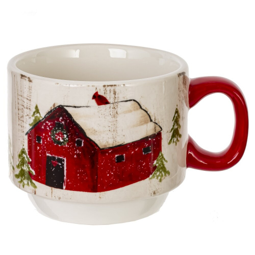 Набор из 3-х чашек на подставке (3x400 мл), L14,5 W12,5 H23 см фото 4