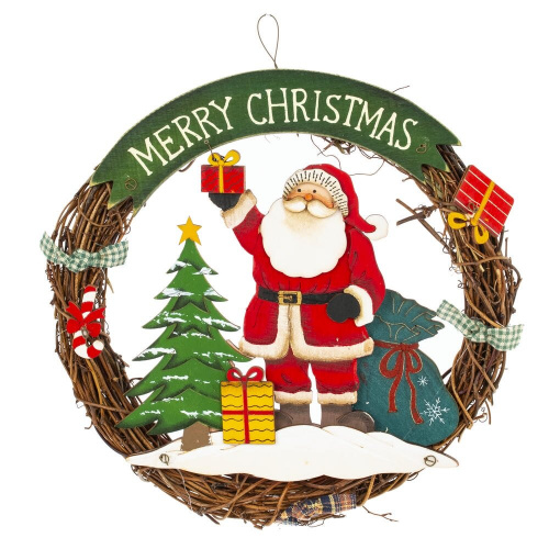 Панно "Рождество", L25,5 W4 H25 см, 2в. фото 3 Панно "Рождество", L25,5 W4 H25 см, 2в. фото 3