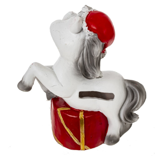 Копилка "Лошадка", L12 W5 H13 см, 4в. фото 3 Копилка "Лошадка", L12 W5 H13 см, 4в. фото 3