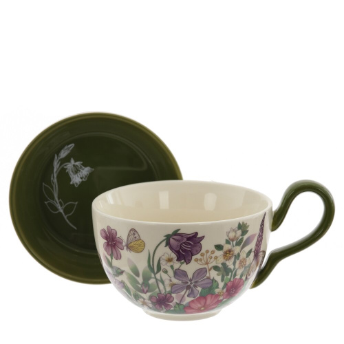 Чашка с крышкой, 400 мл, L16 W13 H9,5 см фото 5