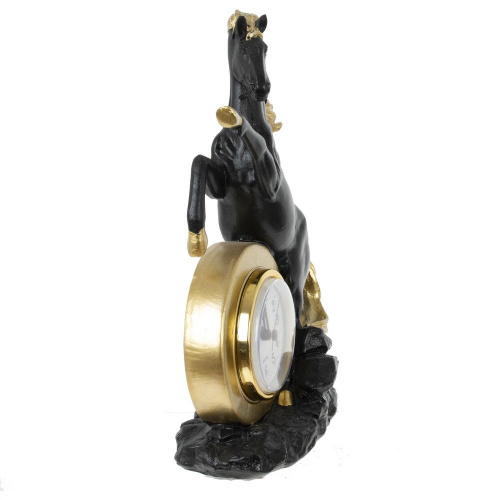 Фигурка декоративная "Лошадь" с часами (AAAx1 н/п), L16 W7,5 H23 см фото 2 Фигурка декоративная "Лошадь" с часами (AAAx1 н/п), L16 W7,5 H23 см фото 2