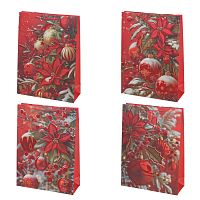 Пакет подарочный XXL (бумага 210г/м2, блок 12шт), L49 W17 H74 см, 4в.