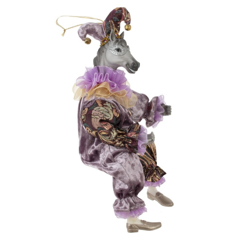 Игрушка набивная подвес "Лошадь-клоун", L18 W9 H37/22 см фото 2 Игрушка набивная подвес "Лошадь-клоун", L18 W9 H37/22 см фото 2