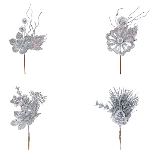 Цветок искусственный, L10 W4 H21 см, 4в. Цветок искусственный, L10 W4 H21 см, 4в.