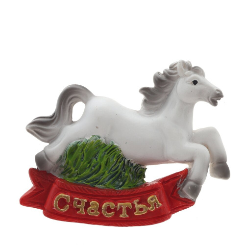 Магнит "Лошадка", L6 W2 H5 см, 3в. фото 3 Магнит "Лошадка", L6 W2 H5 см, 3в. фото 3