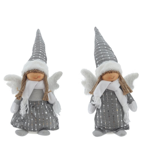 Игрушка набивная "Ангел", L19 W12 H45/24 см, 2в.