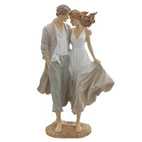 Фигурка декоративная "Влюбленная пара", L14,5 W8 H25 см