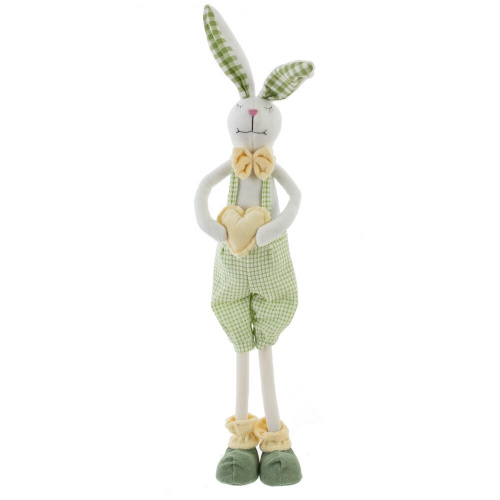 Игрушка набивная "Заяц/Зайка", L13 W9 H53 см, 2в. фото 6 Игрушка набивная "Заяц/Зайка", L13 W9 H53 см, 2в. фото 6