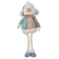 Игрушка набивная "Снеговик", L19 W14 H50 см
