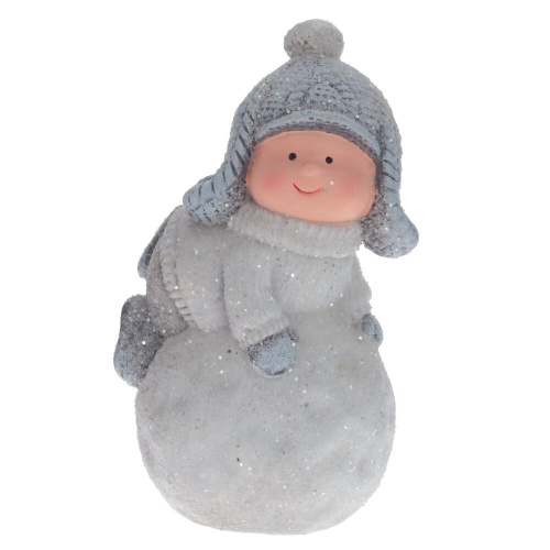 Фигурка декоративная "Ребенок", L11 W8 H14,5 см, 2в. фото 4