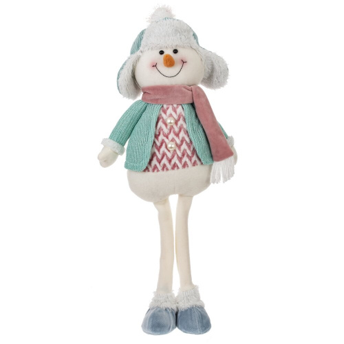 Игрушка набивная "Снеговик", L19 W14 H50 см Игрушка набивная "Снеговик", L19 W14 H50 см