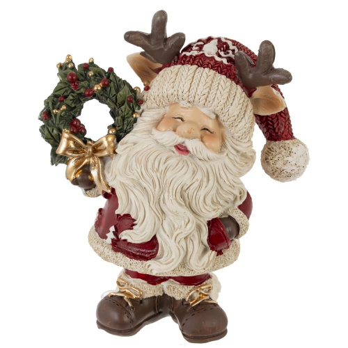Фигурка декоративная "Дед Мороз", L10 W6,5 H12,5 см, 2в. фото 3 Фигурка декоративная "Дед Мороз", L10 W6,5 H12,5 см, 2в. фото 3
