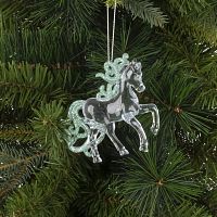 Украшение новогоднеe "Лошадь", L10 W3 H9,5 см
