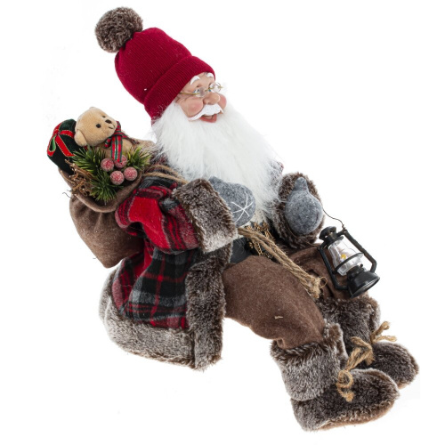 Дед Мороз, L24 W22 H47/41 см фото 2