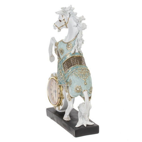 Фигурка декоративная "Лошадь" с часами (AAx1,н/п), L23 W7 H33 см фото 3 Фигурка декоративная "Лошадь" с часами (AAx1,н/п), L23 W7 H33 см фото 3
