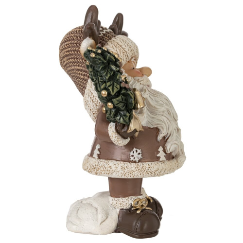 Фигурка декоративная "Дед Мороз", L10 W6,5 H12 см, 2в. фото 8