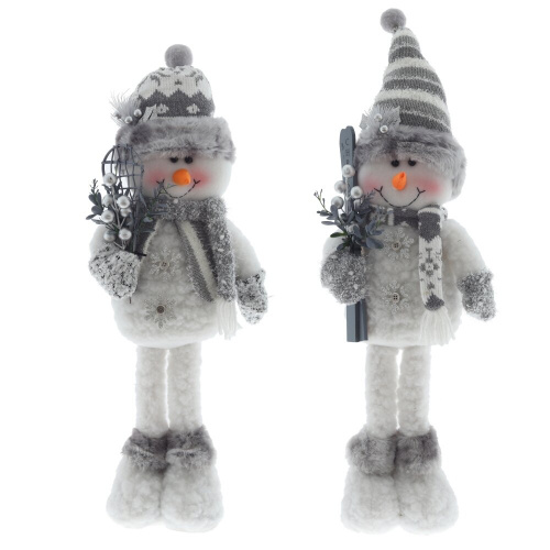 Снеговик, L22 W13 H60/57 см, 2в.