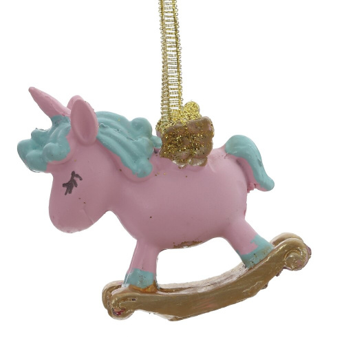 Фигурка декоративная подвесная "Лошадка", L6 W2 H5 см, 3в. фото 3 Фигурка декоративная подвесная "Лошадка", L6 W2 H5 см, 3в. фото 3