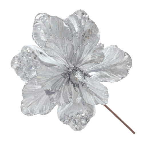 Цветок искусственный "Магнолия", L18 W18 H30 см Цветок искусственный "Магнолия", L18 W18 H30 см