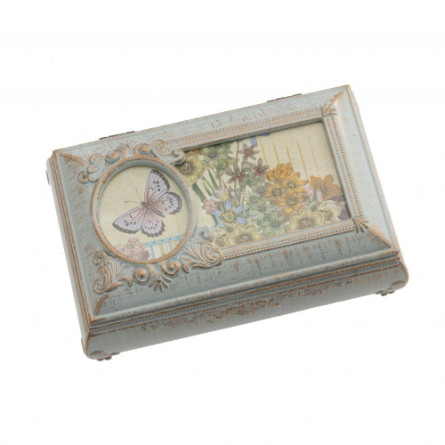 Шкатулка музыкальная , L18 W12 H7,5 см, 5в. фото 6 Шкатулка музыкальная , L18 W12 H7,5 см, 5в. фото 6